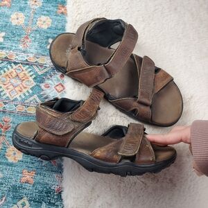 Timberland Breakwater Men’s Size 10M Leather Sandals